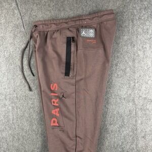 Jordan Paris Saint-Germain Fleece Pants Nike Sweatpants Size Small DM3094-291‎ S